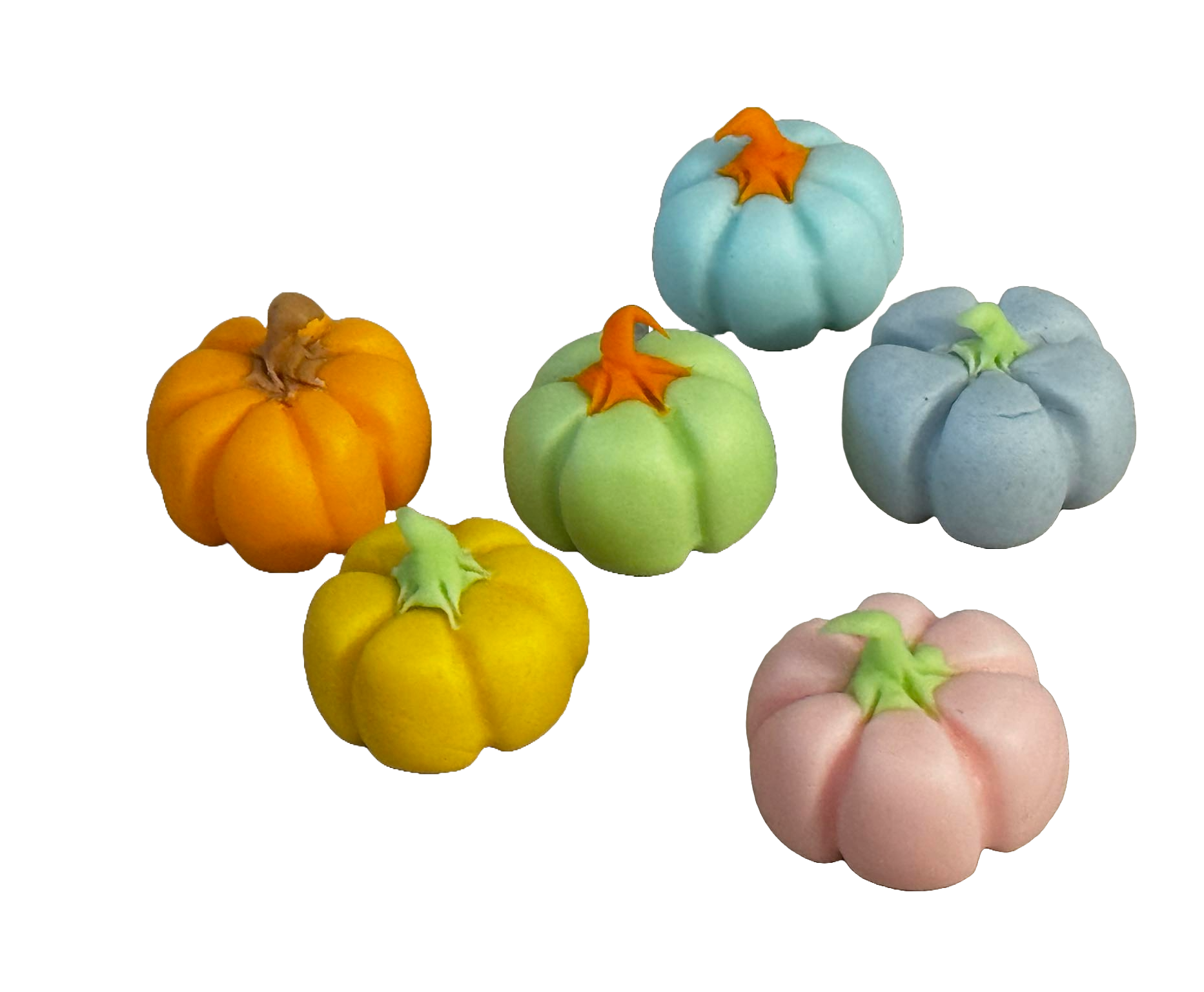 Lot de 6 décorations comestibles en pâte à sucre, Décorations en Pâte à Sucre Bostani Naty Shop
