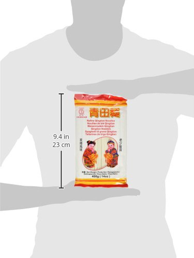 Nouilles de blé (Qingtian), paquet de 6 (6 paquets x 400 g)