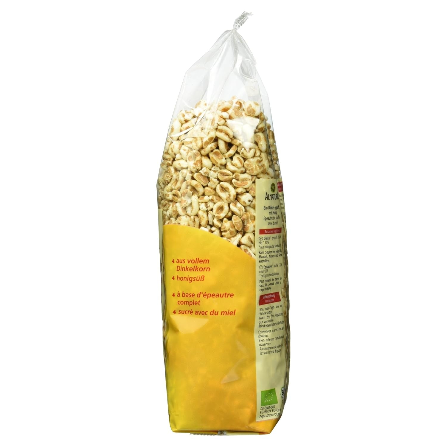 Bio Dinkel Gepuft, 200G Céréales Naty Shop
