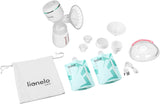 LIONELO Tire-lait maternel électrique LIONELO Fidi plus 180 ml, tire-lait portable à économie d'énergie, 9 niveaux de massage, durée de fonctionnement 150 min Accessoires Alimentation et Allaitement Bebe Naty Shop