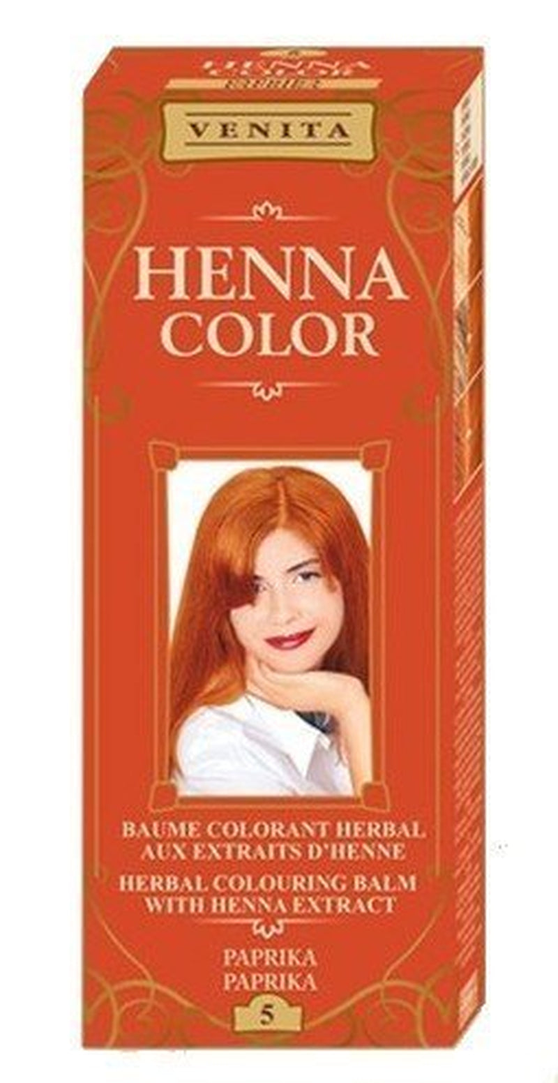 Henné Color 111 Après-shampooing blond naturel Couleur des cheveux Effet de coloration naturelle Henné Eco Teinture capillaire Naty Shop Paprika 1 pièce (lot de 1)