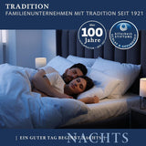 Couette Billerbeck Lina Superlight - Couette en lin - 155 X 220 Cm - Couette d'été, couette rafraîchissante, couette d'été légère - 70% lin, 30% coton, blanc Couettes et couettes Naty Shop