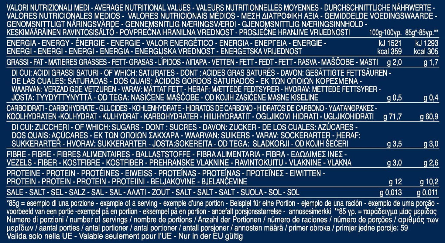 Penne Rigate Barilla pâtes de blé dur n. 73 – Paquet de 1 (1x5kg)