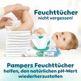 Couches Pampers Harmony taille 4, 174 couches, 9 kg-14 kg, protection douce de la peau avec protection 100 % Pampers
