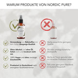 Traitement capillaire à l'extrait de basilic de Nordic Pure | Pour le soin des cheveux fins, secs et fragiles | Peut prévenir la chute des cheveux 100 ml Naty Shop soins capillaires