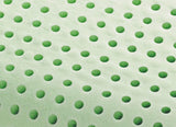 Oreiller à mémoire de forme Marcapiuma, vert, naturel, aux herbes, 2 pièces Oreillers standards Naty Shop