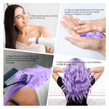Teinte de cheveux violette 4,23 oz, coloration temporaire avec pinceaux, cire de coiffure pour hommes et femmes, crème capillaire instantanée, pommade de coiffure naturelle, bricolage cosplay Halloween, cire pour cheveux, teinture capillaire Naty Shop