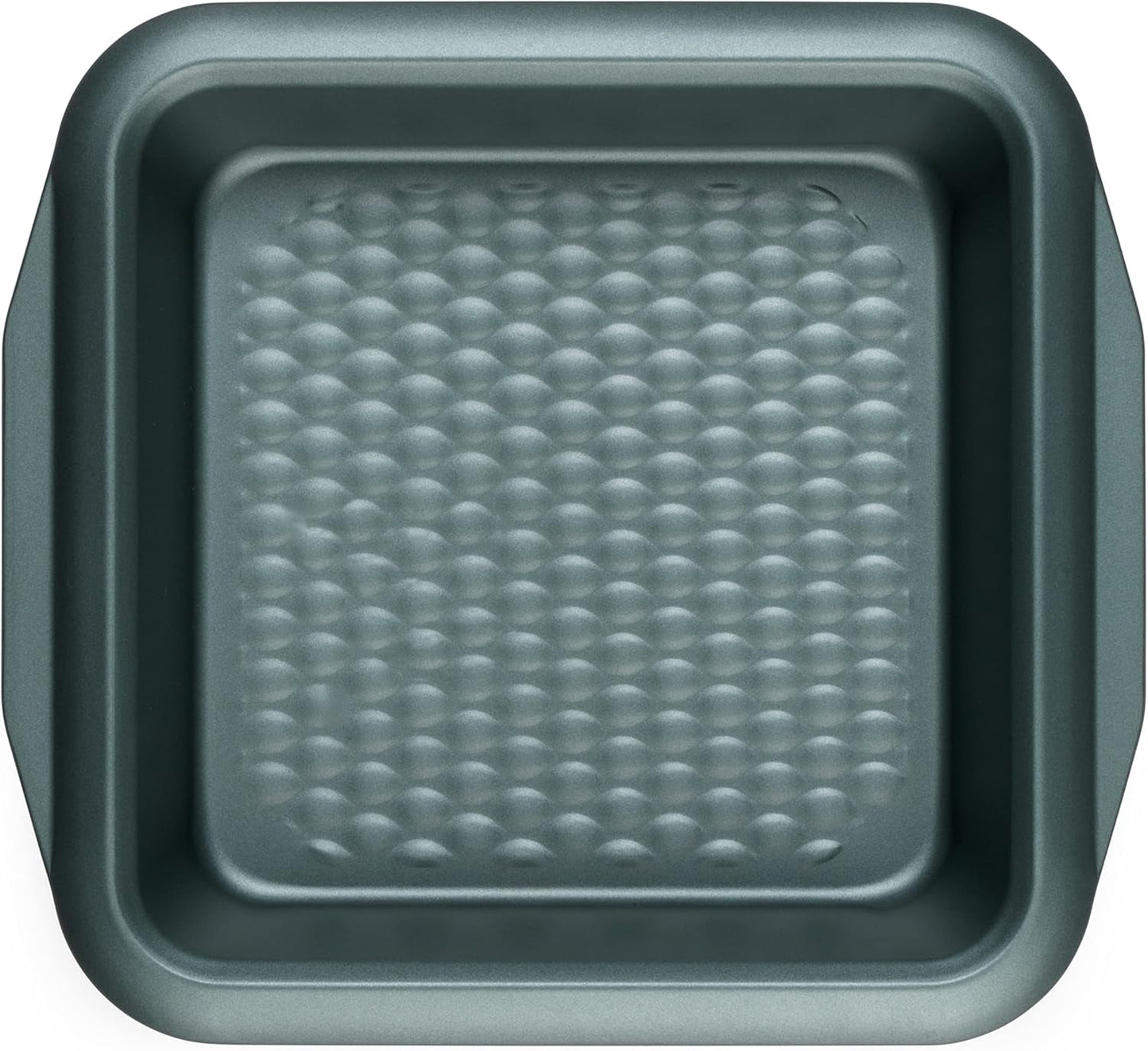 Progress BW09819G2EU7 Shimmer Kollektion, Runde Backform Aus Kohlenstoffstahl Mit Antihaftbeschichtung, Ideal For Pies, Kuchen, Torten Und Quiches, 28 cm, Vert Moules et plaques à pâtisserie Naty Shop 27Cm Quadratische Pfanne
