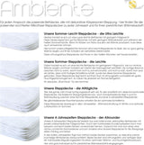Ambiente été couette légère 220 X 240 Cm couette en microfibre respirante hiver été Couettes et couettes Naty Shop