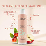 Jean & Len Care Shampoing Jojoba & Pomme, nourrit les cheveux longs et fragiles, 300 ml Douche et bain Jean & Len