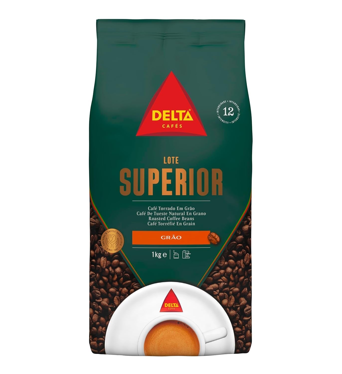 Lot de conditionnement Café en grains Delta Supérieur 1 kg