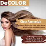 Système de teinture capillaire DeColor Time | épilation aux teintures capillaires | ramenez votre couleur de cheveux naturelle | enlèvement de la couleur peinte | 330 ml de teinture capillaire Naty Shop
