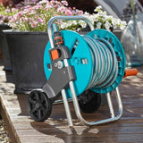 GARDENA CleverRoll S chariot à tuyau, enrouleur de tuyau, rangement compact (18500-20)