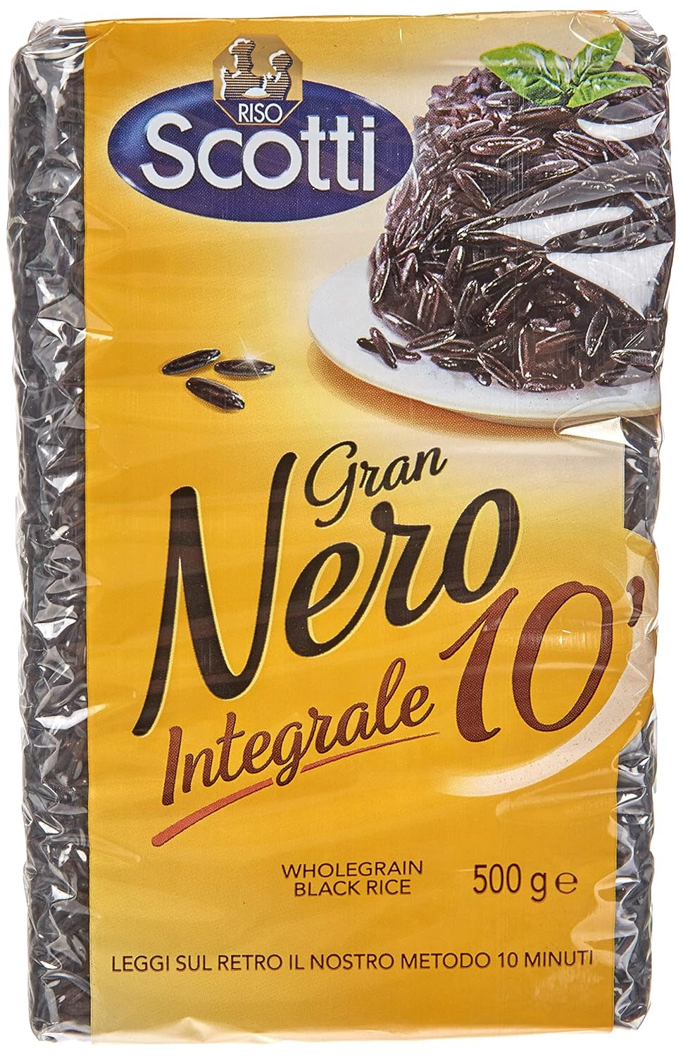 - Gran Nero Vollkorn 10' - Schwarzer Vollkornreis - 500 g
