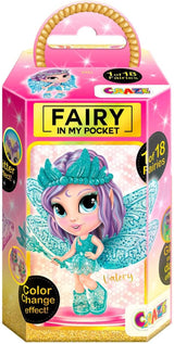 CRAZE Fée dans ma poche | Poupée féerique avec ailes, jouet féerique à collectionner avec effets spéciaux tels que paillettes, lueur dans le noir et changement de couleur Dolls Naty Shop