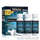 Sérum de croissance des cheveux Miioto, produit de croissance des cheveux pour hommes, sérum de croissance des cheveux, soin du cuir chevelu favorise les cheveux plus épais, nourrit le cuir chevelu et prévient la perte de cheveux, 3 * 60ML de soins capillaires Naty Shop Titre par défaut