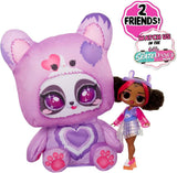 Mdr Surprise ! Costume de préadolescent, cerceaux surprise, jolie poupée mannequin avec costume gonflable de panda violet et de nombreuses surprises, y compris de superbes vêtements et accessoires - Idéal pour les enfants âgés de 4 ans et plus