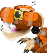 LEGO Jurassic World Little Eatie : jouet de construction T.Rex pour garçons et filles de 7 ans, ensemble de construction de dinosaures, modèle cadeau pour enfants avec bouche, tête et queue mobiles 76967 Jeux de construction Besuche den LEGO-Store