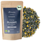 Thé du soir BIO 100 g - Votre pause avec valériane, lavande, mélisse, camomille, mélange de tisanes pour la détente du soir