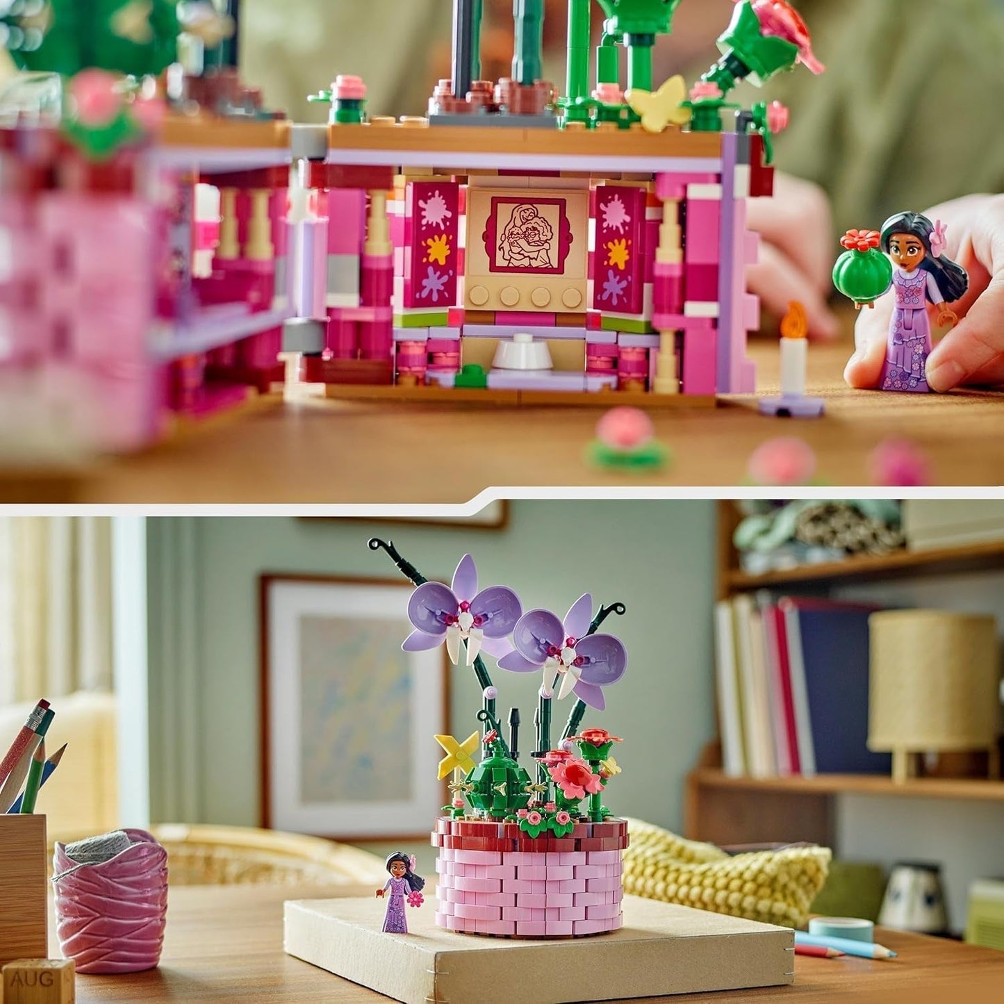 LEGO Ç€ Disney Encanto Le pot de fleurs d'Isabella, jeu de construction pour enfants orchidée, jeu de construction décoratif avec mini-poupée personnage de film, idée cadeau pour filles et garçons à partir de 9 ans 43237 Jeux de construction Beuche den LEGO-Store