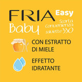 Lingettes humides Easy Baby avec hydratant pour la peau à l'aloe vera et à l'extrait de miel, testées dermatologiquement, paquet de 330 lingettes