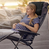 Oreiller de nuque pour chaise longue, oreiller réglable en peluche, rouleau de cou, polaire antidérapante, coussin de soutien de tête pour voyage, maison, chaise longue, canapé, fauteuil (noir)