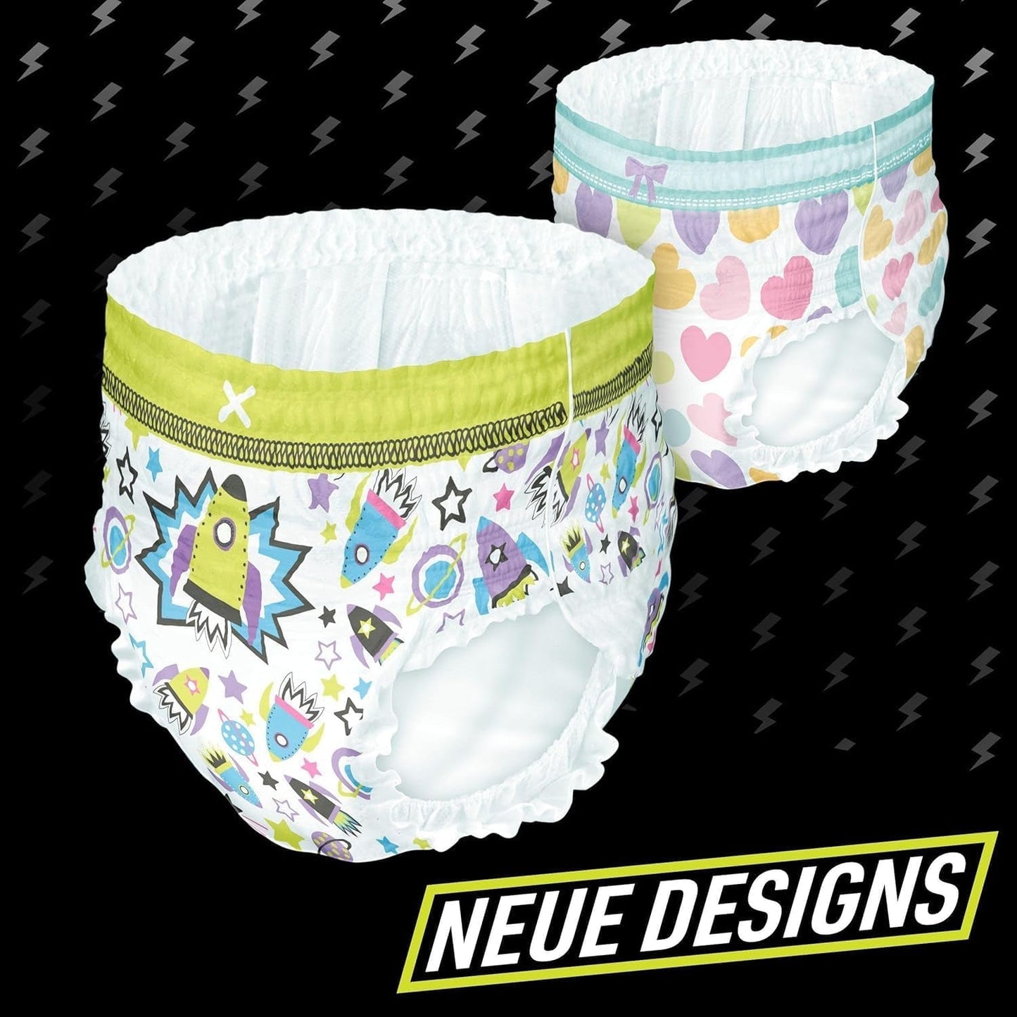 Pantalon de pyjama vaisseau spatial, 9 pantalons de nuit absorbants, 8 ans, 27 kg-43 kg, protection contre les fuites toute la nuit