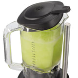 Mélangeur à barre Hamilton Beach Commercial® 908®R, HBB908R-CE, 1 HP, récipient en polycarbonate de 1,3 L, 2 vitesses, 220-240 V, cuisine noire Naty Shop