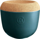 EH348763 Pot à ail, céramique, 14,6 x 14,6 x 13,4 cm, céramique, Grand Cru, 14,6 x 14,6 x 13,4 cm Boîtes de conservation Naty Shop Flamme bleue