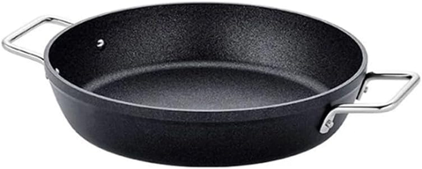 Fissler Adamant, poêle de service, aluminium, antiadhésive, bord haut, anti-rayures - Casseroles et poêles à induction Naty Shop Nouveau Modèle 28 Cm