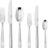 Sambonet 62512-83 Ménagère plate monobloc, 36 pièces, acier inoxydable 18/10, passe au lave-vaisselle Cuisine Naty Shop