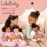 LullaBy – Baignoire pour poupée – Ensemble de bain – Jouet de bain – Accessoires pour poupée – Jeu d'eau réaliste – Enfants de 2 ans et plus