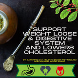 Yerba Brésil Despalada 1 kg ● Thé maté séché à l'air à partir de feuilles de maté ● Maté naturel du Paraguay 50 g ● Arôme naturel de thé maté ● Thé Yerba maté sans additifs ● Thé maté en vrac