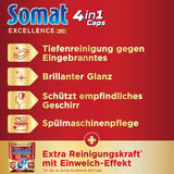 Somat Excellence plus 4In1 Caps (50 Caps), Tablettes pour lave-vaisselle Naty Shop