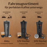 Handpresso - Camion café à main 21010 | Machine à expresso avec capsules Senseo pour camions 24V | Machine à expresso pour camion 24 V, machine à expresso à capsules de voyage | Machine à expresso pour camion 24 V pour les voyages