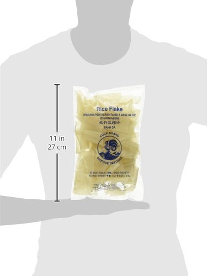 Flocons de riz au coq, triangulaires, 1 paquet (1 paquet x 227 g)