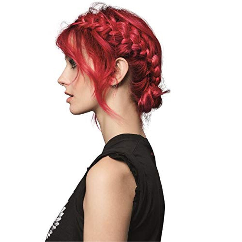 Teinture capillaire Live ultra brillante ou rouge pastel 3 pièces couleur semi-permanente dure jusqu'à 15 lavages - 092 Pillar Box Red Naty Shop Hair Dye