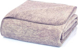 Glart Couverture Confortable Fleur de Vie Rose-Écru XL, 150X200 Cm, Extra Moelleuse Comme Couverture de Canapé, Couverture de Yoga, Couverture de Vie, Jeté de Canapé en Peluche Lits et Couvertures Glart Gris-froissé 150X200Cm