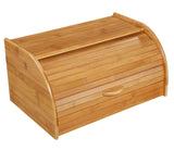 54118 Corbeille à pain, bambou 40 x 26 x 20 cm, marron, 40,x 27,5 x x 21,5 cm Boîtes de conservation alimentaire Naty Shop Titre par défaut