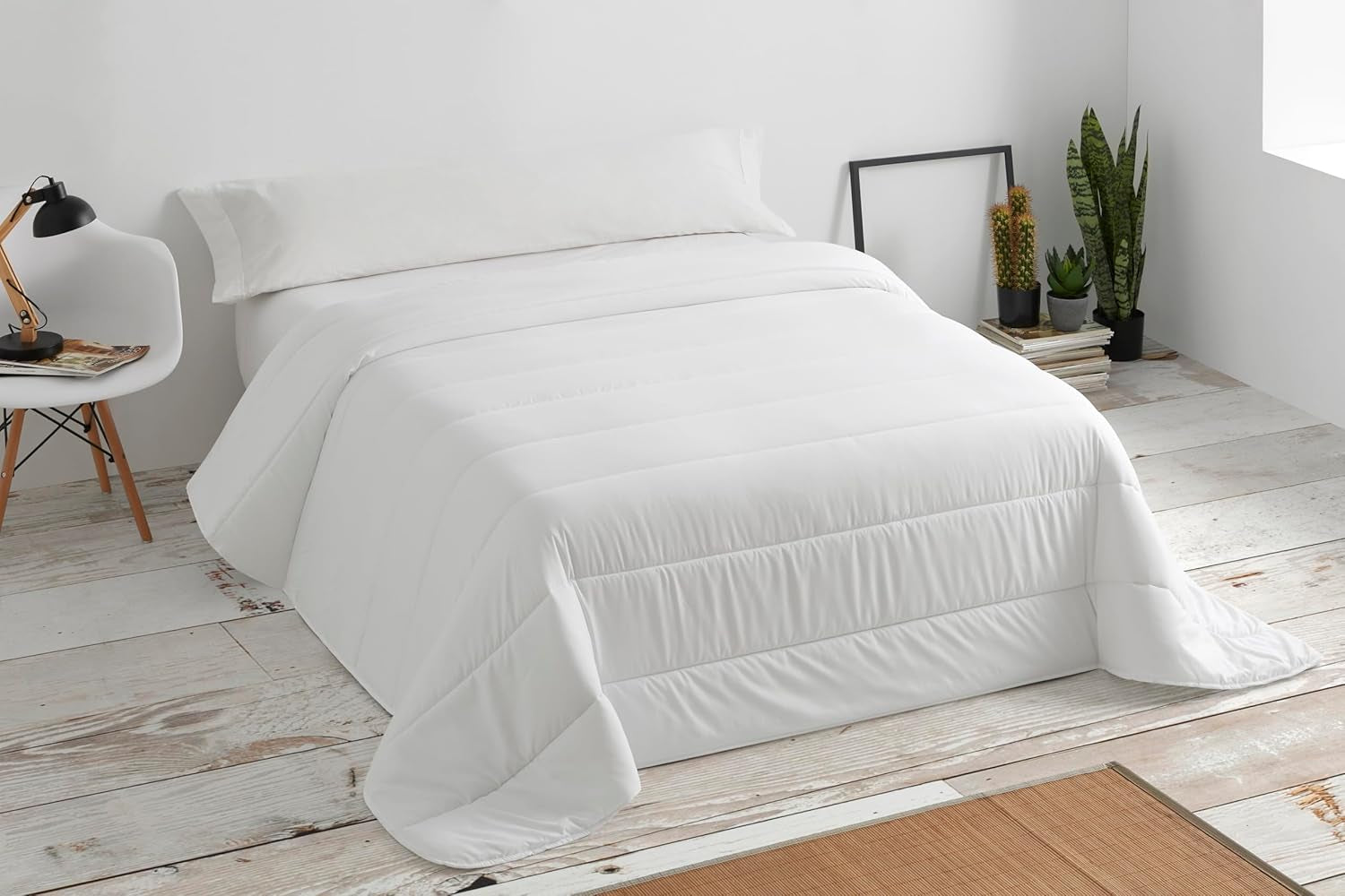 Degrees Home - 4 Estaciones - Couette nordique, 180 Cm, 2 courtepointes. Hiver : Fibres 270 G/M2 ; Été 170 Gr/M2-260X240 Cm Couettes et couettes Naty Shop