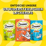 DREAMIES SHAKE UPS Friandises multivitaminées pour chats du festival des fruits de mer en sachets portionnés - 55 g (6 sachets)