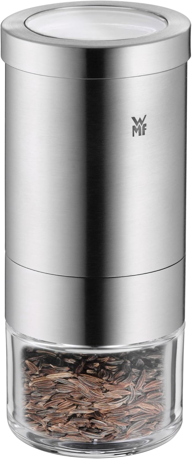 Moulin à épices WMF Gourmet 10,5 cm, acier inoxydable Broyeurs et trancheuses Cromargan Naty Shop