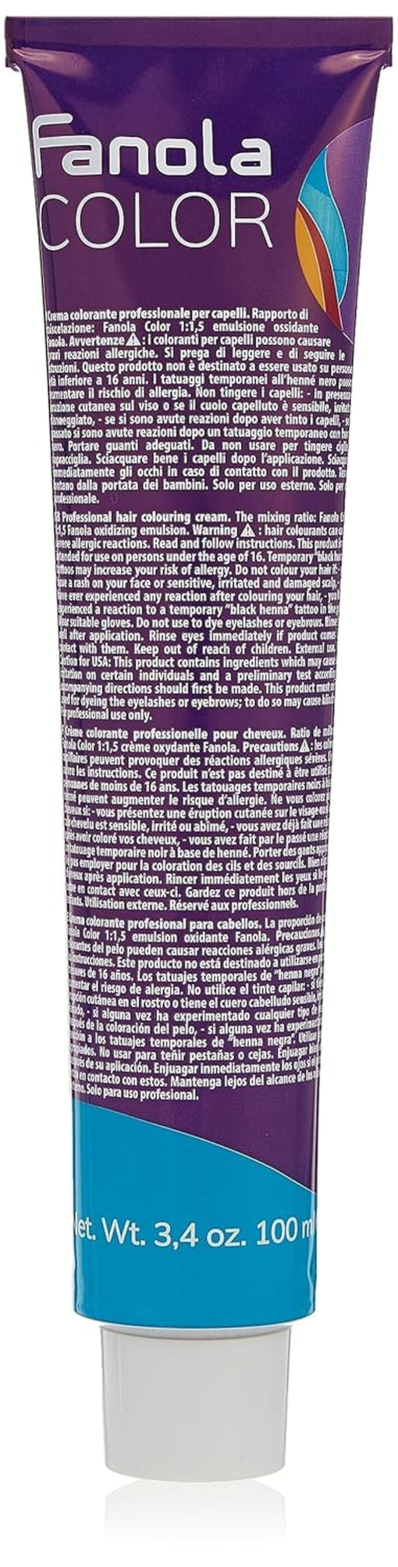Fanola crema colore Crème colorante 7.0 Blond, 100 ml