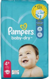Couches Pampers 81657566 Pantalon Baby-Dry, blanc