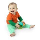 Bright Starts Giggle & Glow Bell Glow in the Dark Elephant Toy Oball Facile à attraper Nouveau-né + Jouets pour bébé unisexe Naty Shop