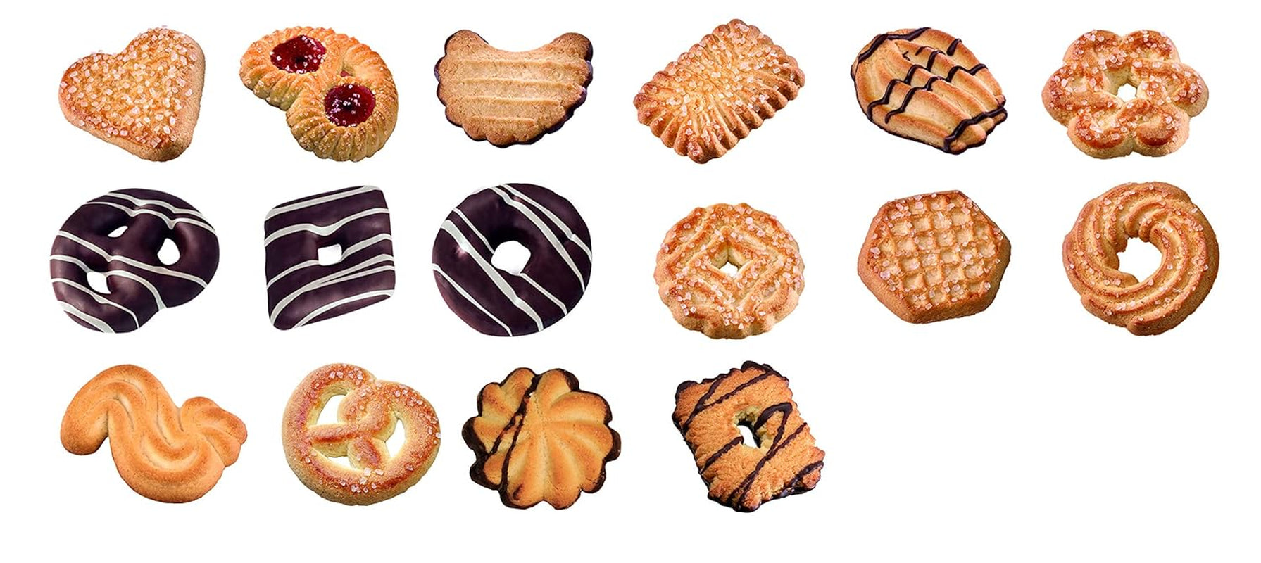 Mélange à gaufrettes mélangées, chocolat, 500 g (paquet de 2)