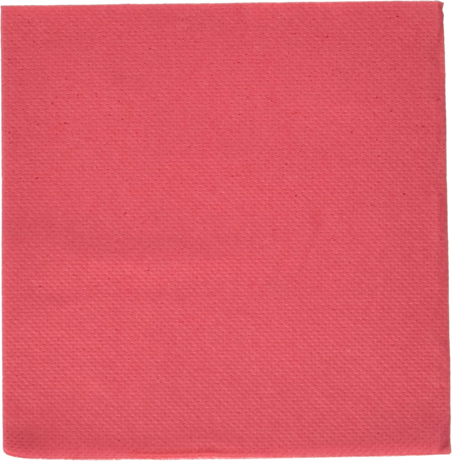 - Serviettes en papier Tex Touch - Coloris rose - Serviettes certifiées Fsc® - Recyclables et biodégradables - Paquet de 50 serviettes roses format 24 X 24 Cm