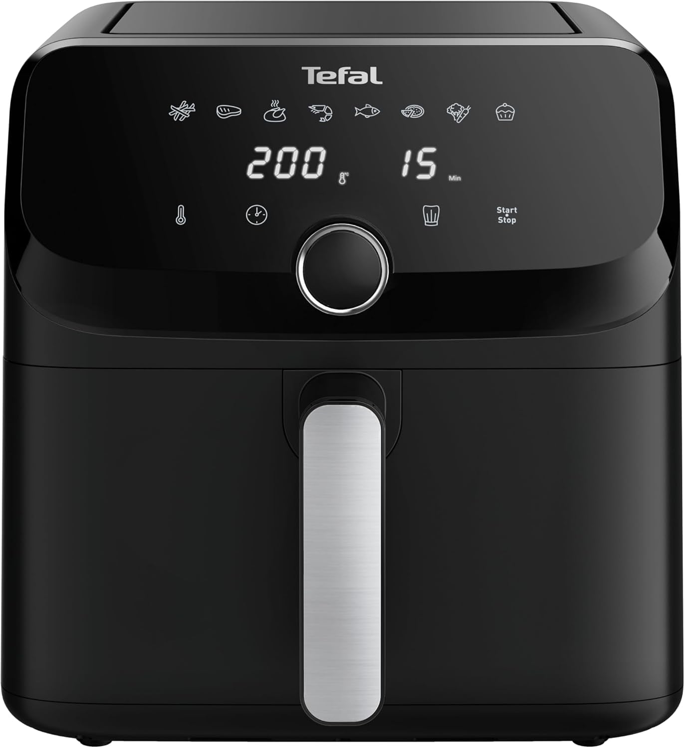 Friteuse à air chaud Tefal Easy Fry Mega, capacité de 7,5 litres, jusqu'à 8 personnes, EY8558E0 Électroménager Naty Shop
