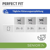 PERFECT FIT™ Sachets de portions pour chat senior avec dinde et carottes, 12 x 85 g