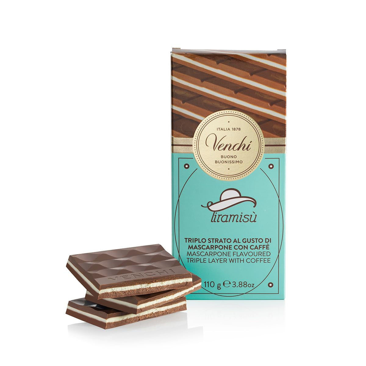 Venchi - Tiramisu au chocolat 110g - sans gluten